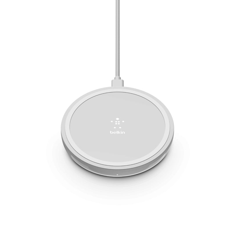 Belkin BOOST UP Wireless Charging Pad 10W (AC Adapter Not Included) - White Get best offers for Belkin BOOST UP Wireless Charging Pad 10W (AC Adapter Not Included) - White