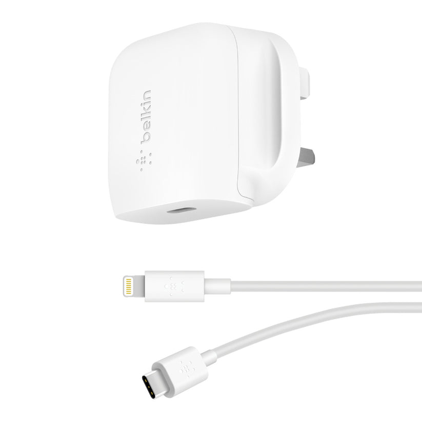 Belkin BOOST CHARGE USB-C 18W Wall Charger Adapter- White Get best offers for Belkin BOOST CHARGE USB-C 18W Wall Charger Adapter- White