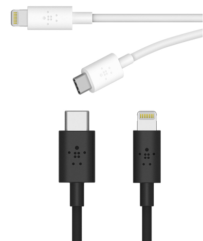 Belkin USB-C to Lightning Cable (1.2 m) - White Get best offers for Belkin USB-C to Lightning Cable (1.2 m) - White