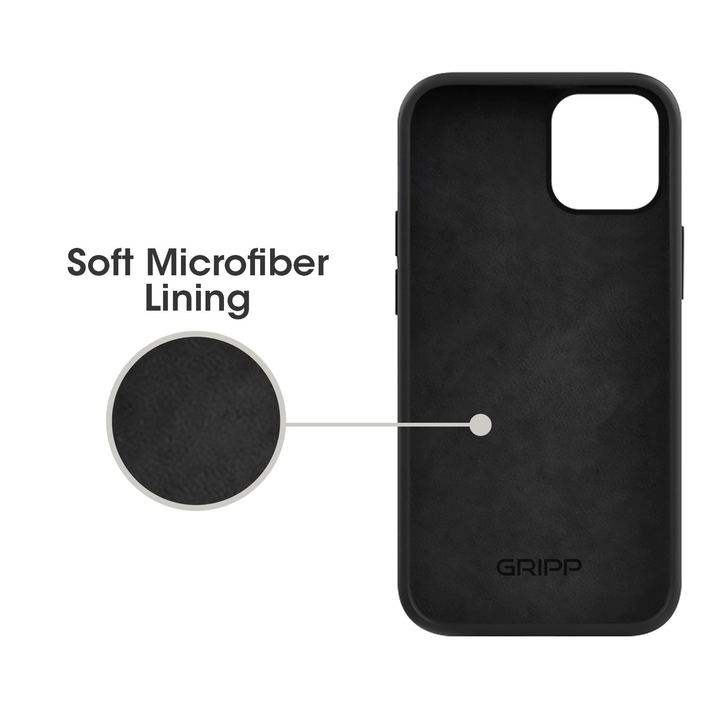 GRIPP Rubon Case for iPhone 13 (6.1) - Black