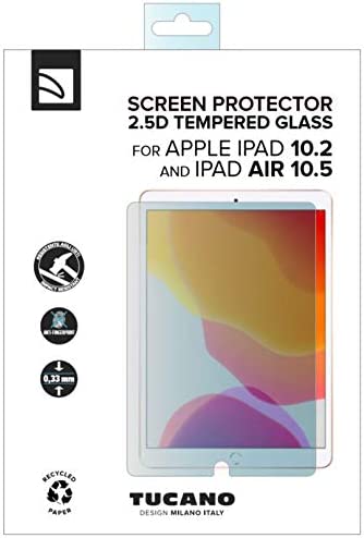 Tucano Tempered Glass Screen Protector for iPad 10.2, iPad Air 10.5 - Crystal Clear Get best offers for Tucano Tempered Glass Screen Protector for iPad 10.2, iPad Air 10.5 - Crystal Clear