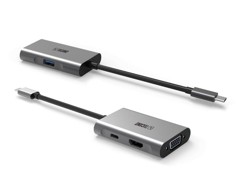 Tucano 4IN1 USB TYPEC HUB W/HDMI,VGA,PD SP GR PZ Get best offers for Tucano 4IN1 USB TYPEC HUB W/HDMI,VGA,PD SP GR PZ
