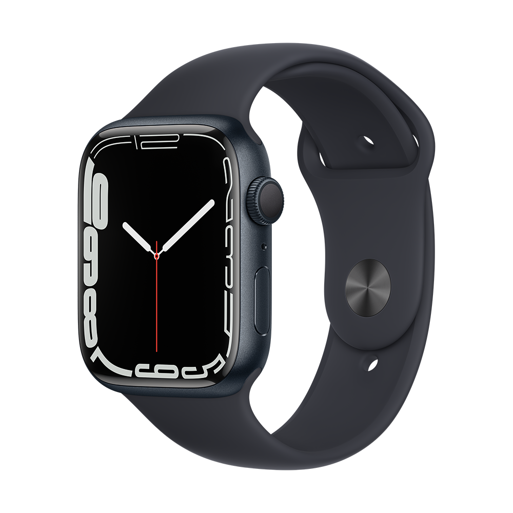 Apple Watch Series 7 (45mm, GPS, Midnight Sport Band )- Imagine Online