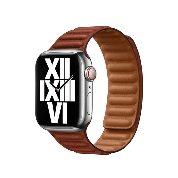 Apple 41mm Leather Link - S/M Get best offers for Apple 41mm Leather Link - S/M