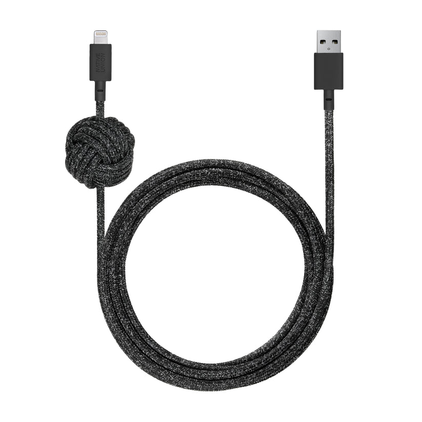 NATIVE UNION Night Cable Lightning (3 m) Get best offers for NATIVE UNION Night Cable Lightning (3 m)