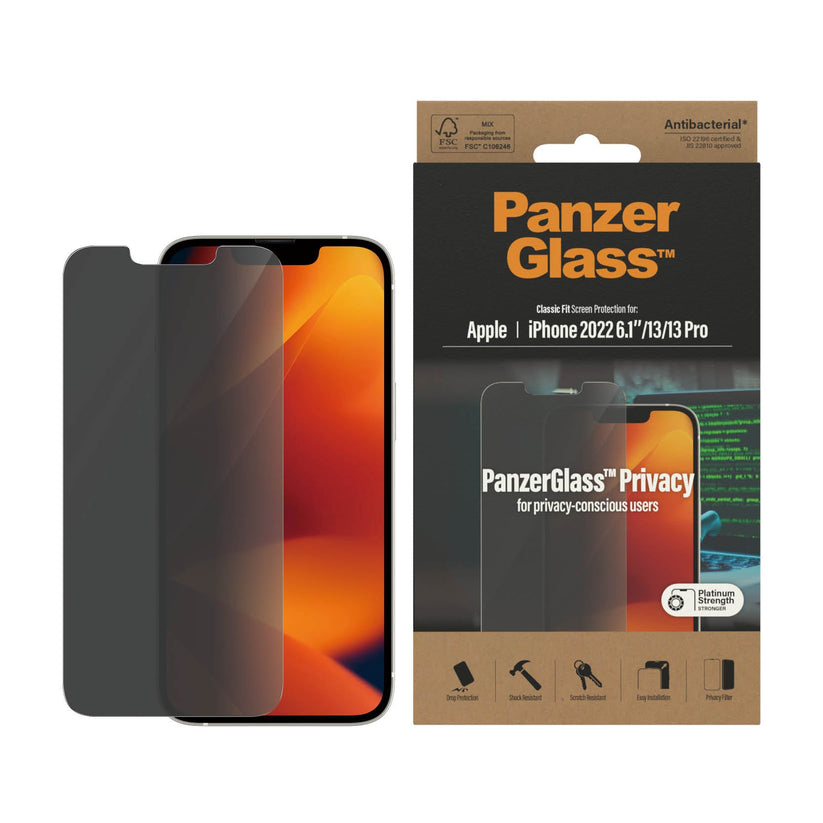 PanzerGlass‚Ѣ Classic Fit Privacy Screen Protector for iPhone 14, iPhone 13/13 Pro Get best offers for PanzerGlass‚Ѣ Classic Fit Privacy Screen Protector for iPhone 14, iPhone 13/13 Pro