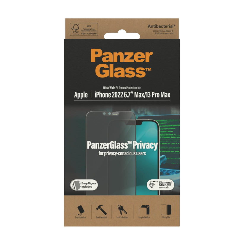 PanzerGlass‚Ѣ Ultra-Wide Fit Privacy Screen Protector for iPhone 14 Plus, iPhone 13 Pro Max Get best offers for PanzerGlass‚Ѣ Ultra-Wide Fit Privacy Screen Protector for iPhone 14 Plus, iPhone 13 Pro Max