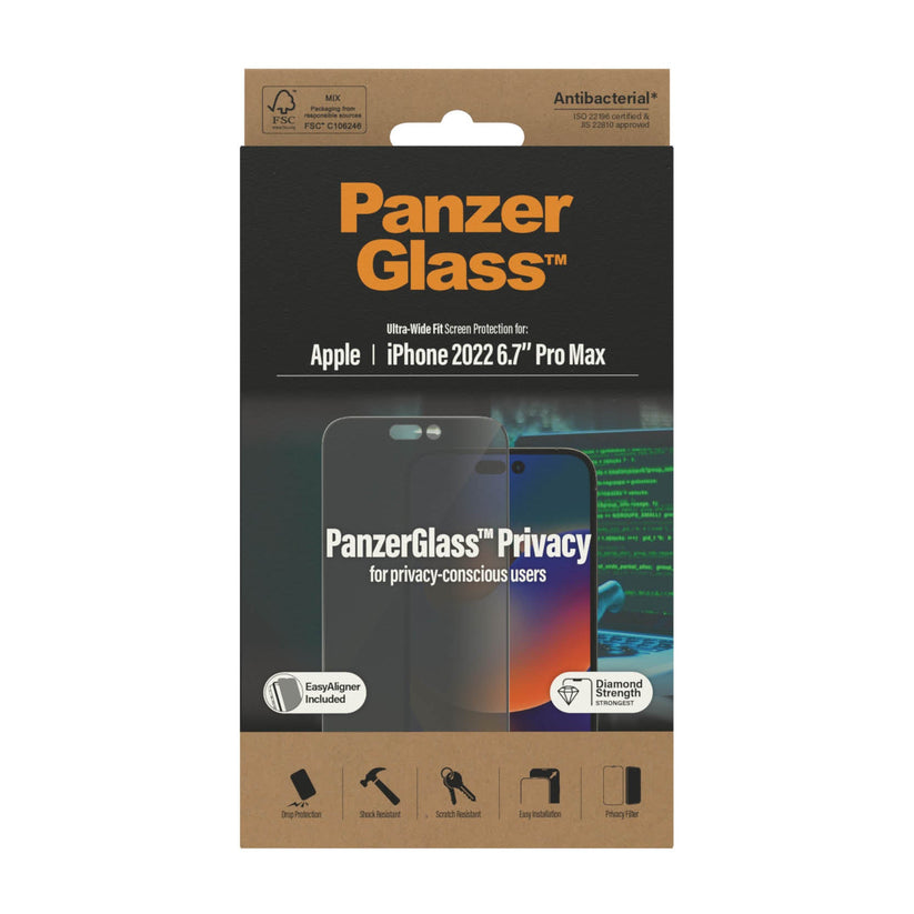 PanzerGlass™ Ultra-Wide Fit Privacy Screen Protector for iPhone 14 Pro Max Get best offers for PanzerGlass™ Ultra-Wide Fit Privacy Screen Protector for iPhone 14 Pro Max