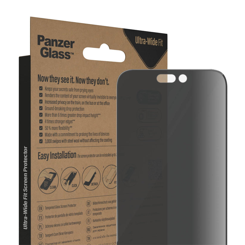PanzerGlass® Privacy Screen Protector Apple iPhone 14 Plus
