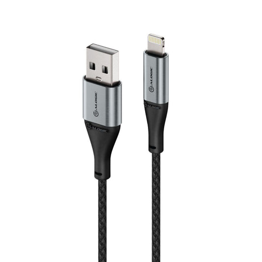 ALOGIC SUPER Ultra USB-A to Lightning Cable (1.5 m) - Space Grey