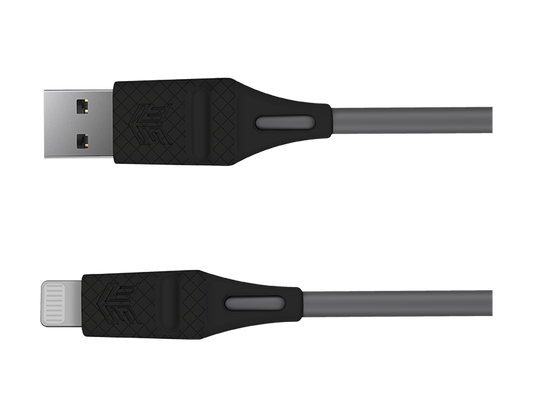 STM Dux cable USB-A to Lightning (1.5m) - grey