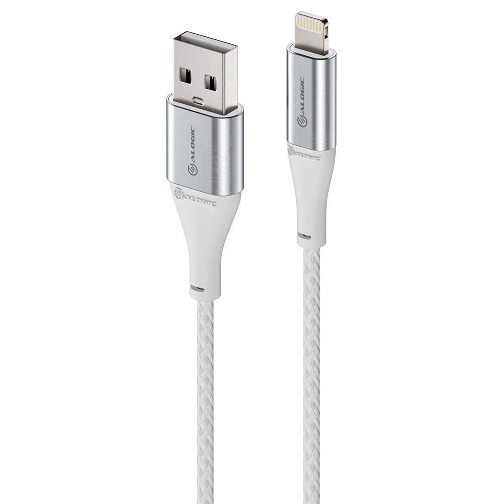 ALOGIC SUPER Ultra USB-A to Lightning Cable (1.5 m) - Silver