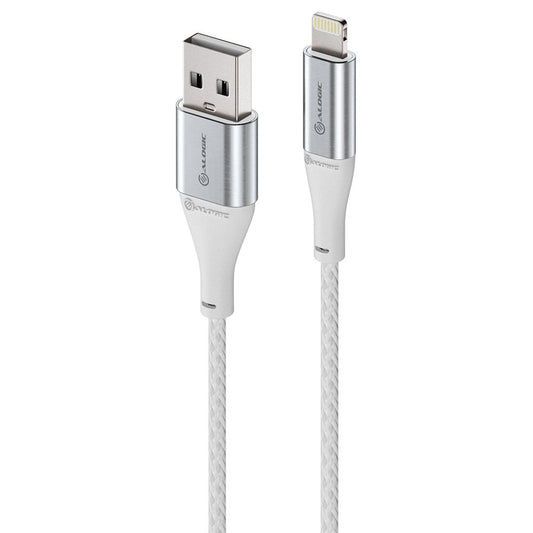 ALOGIC SUPER Ultra USB-A to Lightning Cable (1.5 m) - Silver